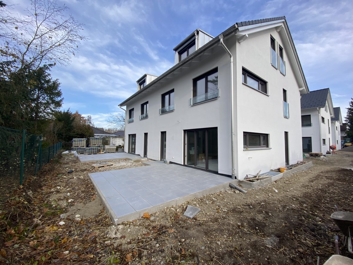 Neubau Doppelhaushälfte in Gilching